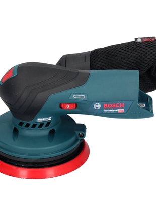 Bosch GEX 12V-125 Profesjonalna akumulatorowa szlifierka oscylacyjna bezszczotkowa 12 V 125 mm + 2x akumulator 3,0 Ah + ładowarka + zestaw szlifierski Toolbrothers TURTLE + L-Boxx