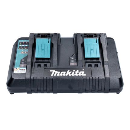Makita Power Source Kit 18 V avec 4x BL 1820 B2,0 AhBatteries ( 4x 197254-9 ) + DC 18 RD double chargeur rapide ( 196933-6 )