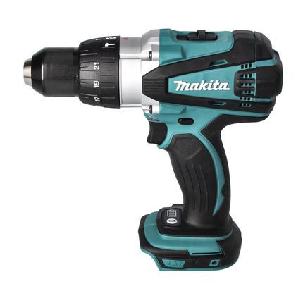 Makita DHP 458 Z Perceuse-visseuse à percussion sans fil 91Nm 18V + Set d'embouts 31 pièces (D-30667)