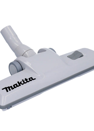 Boquilla de suelo conmutable Makita para alfombras y suelos duros, orientable (191G86-8) para aspiradora inalámbrica DCL / CL / DVC