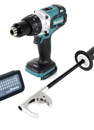 Makita DDF 481 Z Perceuse-visseuse sans fil 18 V 115 Nm sans balais + jeu d'embouts 31 pièces (D-30667)