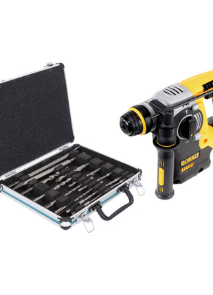 Martillo combinado a batería DeWalt DCH 273 N 18 V 2,1 J SDS Plus Brushless + juego de taladro y cincel de 13 piezas - sin batería, sin cargador