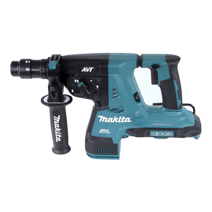 Makita DHR281ZJ Perforateur-burineur sans fil SDS-Plus 2,8J 36V (2x18V) Brushless + Set de forets et burins 13 pcs. + Coffret Makpac - sans batterie, sans chargeur
