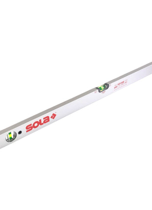 SOLA AV 100 Aluminium Rohrprofil Wasserwaage 100 cm zwei Libellen Rutsch Stopper horizontales und vertikales Messen - Toolbrothers