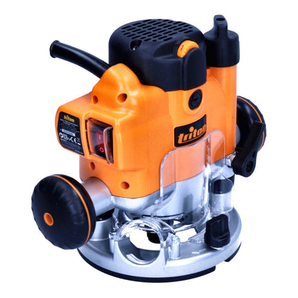 Triton JOF001 Défonceuse 1010 watts course 59 mm + Butée + Jeu de fraise - 6 pièces