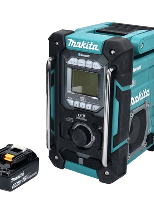 Makita DMR 301 G1 radio de obra con batería 12 V máx. - 18 V DAB / DAB+ / Bluetooth + 1x batería 6,0 Ah - sin cargador