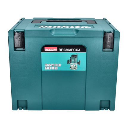 Makita RP 2303 FCXJ Défonceuse 2100 Watt 70 mm stroke + stop + Makpac