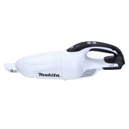 Makita DCL181FZW Aspirateur sans fil Blanc 18V + Collecteur Cyclone noir sans mecanisme +  Jeu d'assembly Nozzel - sans batterie, sans chargeur