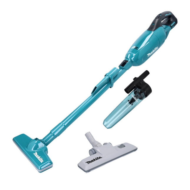 Makita DCL 280 FZ Aspirateur sans fil 18 V Brushless + embout séparateur cyclonique + suceur sol réversible - sans batterie, sans chargeur
