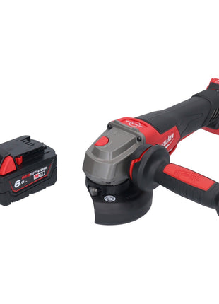 Milwaukee M18 FSAGV115XPDB-601 Akku Winkelschleifer 18 V 115 mm Brushless + 1x Akku 6,0 Ah - ohne Ladegerät