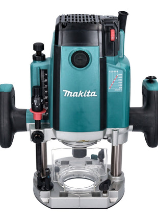 Makita RP 2303 FCXJ Défonceuse 2100 watt 70 mm stroke + stop + 15 pcs. tool set jeu de fraises + Makpac