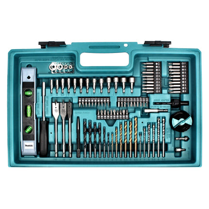 Makita DTD 152 SA2X5 Clé à choc sans fil 18 V 165 Nm + 2x batterie 2,0 Ah + chargeur + 101 pcs. kit d'accessoires + coffret