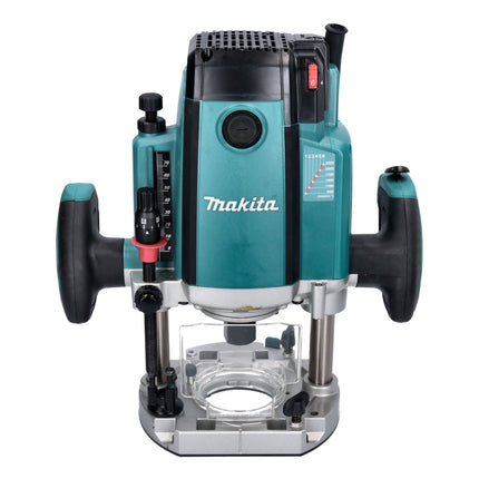 Makita RP 2303 FCXJ Défonceuse  2100 watt 70 mm stroke + stop + 30 pcs. tool set jeu de fraises + Makpac