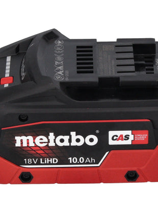 Kit de base Metabo 2x batterie Li-Power 18 V 10,0 Ah CAS batterie Li-Ion (685142590) + chargeur ASC 145 + métaBOX