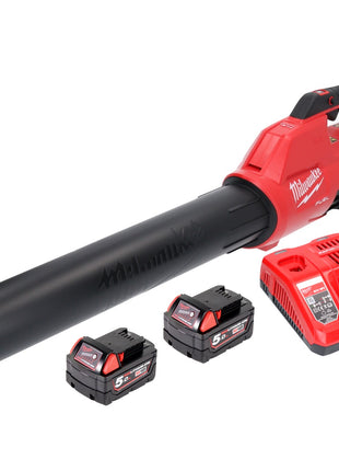 Milwaukee M18 FBL-502FC Akku Laubbläser Brushless + 2x Akku 5,0 Ah + Ladegerät - Toolbrothers