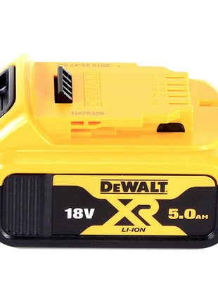 Oscilador multiherramienta a batería DeWalt DCS 356 N-XJ 18 V sin escobillas + 1x batería 5,0 Ah + juego de accesorios - sin cargador