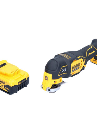 Oscilador multiherramienta a batería DeWalt DCS 356 N-XJ 18 V sin escobillas + 1x batería 5,0 Ah + juego de accesorios - sin cargador