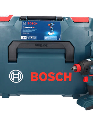 Bosch GDX 18V-200 Llave de impacto rotativa a batería profesional 18 V 200 Nm sin escobillas (06019J2205) + L-BOXX - sin batería, sin cargador