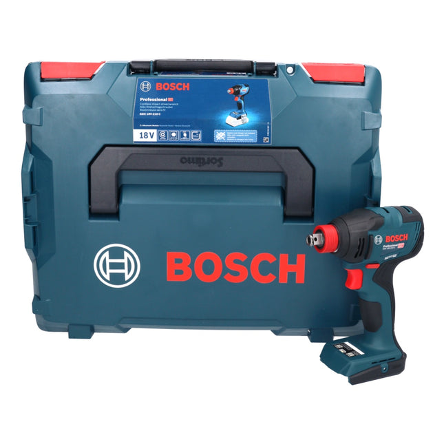 Bosch GDX 18V-210 C Professional Visseuse à chocs sans fil 18 V 210 Nm Brushless ( 06019J0201 ) + module de connectivité + L-Boxx - sans batterie, sans chargeur