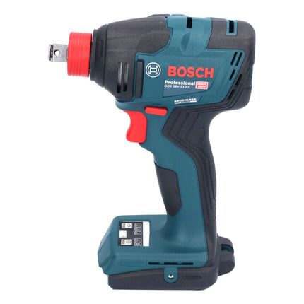 Bosch GDX 18V-210 C Professional Visseuse à chocs sans fil 18 V 210 Nm Brushless ( 06019J0201 ) + module de connectivité + L-Boxx - sans batterie, sans chargeur