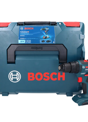 Bosch GSB 18V-55 Taladro percutor inalámbrico profesional 18 V 55 Nm sin escobillas + L-Boxx - sin batería, sin cargador (06019H5303)