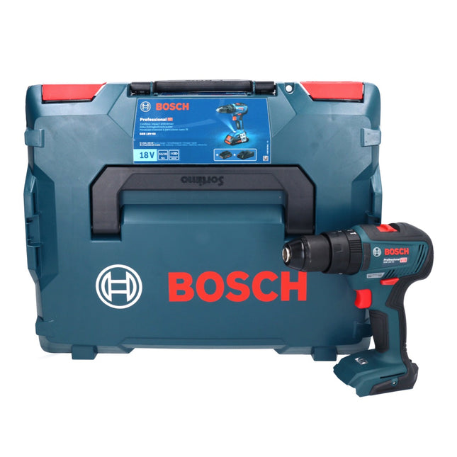 Bosch GSB 18V-55 Professional Perceuse-visseuse à percussion sans fil 18 V 55 Nm Brushless + L-Boxx - sans batterie, sans chargeur ( 06019H5303 )