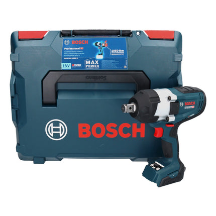 Clé à chocs rotative sans fil Bosch GDS 18V-1050 H 18 V 1050 Nm 3/4" Biturbo Brushless + L-Boxx (06019J8501) - sans batterie, sans chargeur