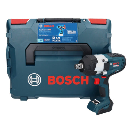 Bosch GDS 18V-1050 H Atornillador de impacto inalámbrico 18 V 1050 Nm 3/4" Biturbo Brushless + L-Boxx (06019J8501) - sin batería, sin cargador