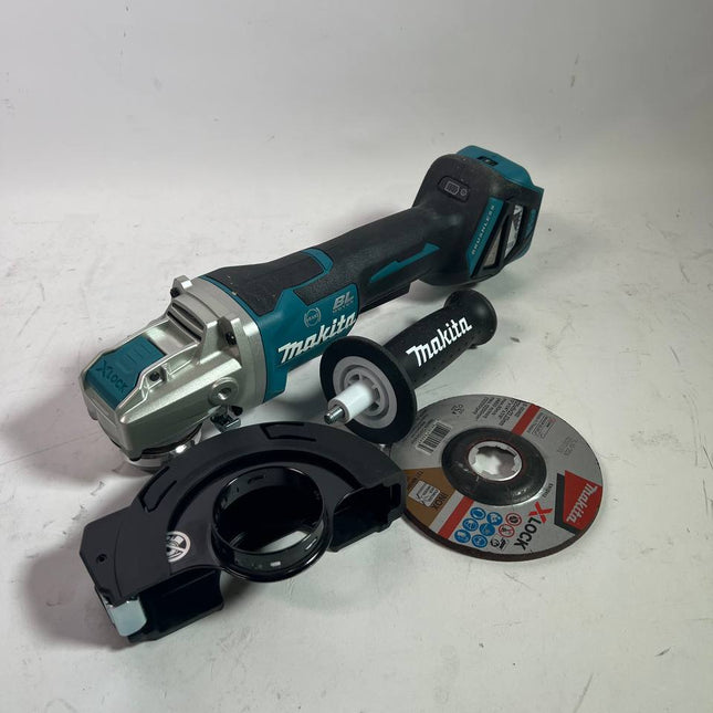 Makita DGA 519 Z Akku Winkelschleifer 18 V 125 mm Brushless X Lock Solo Neuwertig 1 - toolbrothers