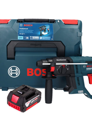 Bosch GBH 18V-21 Professional Marteau perforateur sans fil 18 V 2,0 J Brushless + 1x batterie 5,0 Ah + L-BOXX - sans chargeur