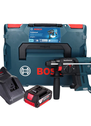 Bosch GBH 18V-21 Professional Marteau perforateur sans fil 18 V 2,0 J Brushless + 1x batterie 5,0 Ah + chargeur + L-BOXX