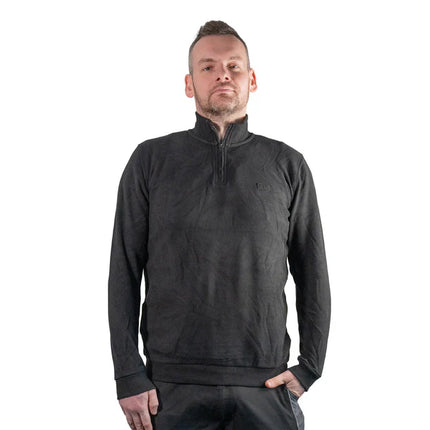 Toolbrothers Quart de pull-over zippé Casual Fit - AUTUMN COLLECTION Farbe Concrete Grey Gre L