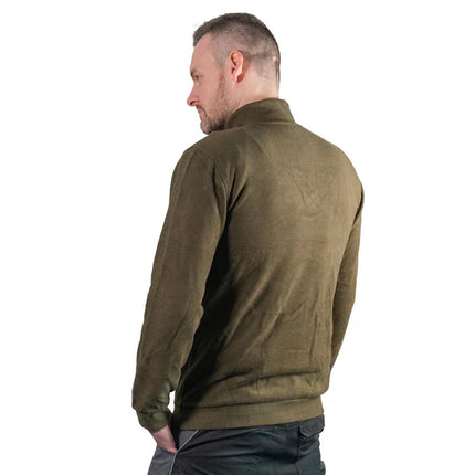 Toolbrothers Quart de pull-over zippé Casual Fit - AUTUMN COLLECTION Farbe Concrete Grey Gre L