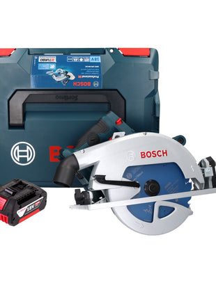 Bosch GKS 18V-68 GC Professional scie circulaire sans fil 18 V 190 mm Biturbo brushless + 1x batterie 4,0 Ah + L-BOXX - sans chargeur