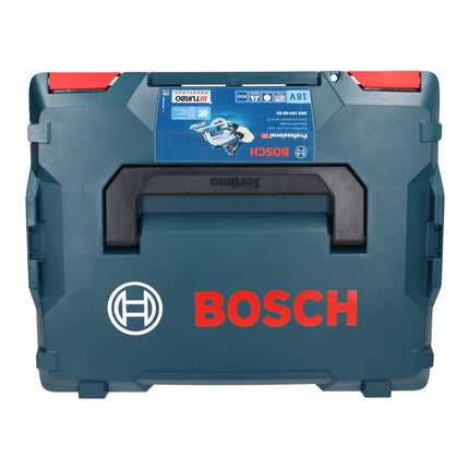 Bosch GKS 18V-68 GC Professional Scie circulaire portative sans fil 18 V 190 mm Biturbo Brushless + 1x batterie 4,0 Ah + chargeur + L-BOXX