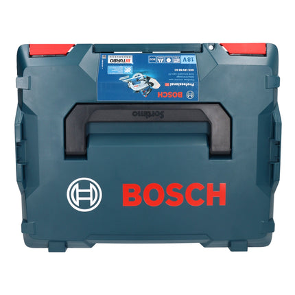 Bosch GKS 18V-68 GC Professional Scie circulaire portative sans fil 18 V 190 mm Biturbo Brushless + 1x batterie ProCORE 4,0 Ah + chargeur + L-BOXX