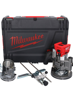 Milwaukee M18 FTR-0X Akku Fräse 18 V Brushless + Fräsmodule + HD Box ( 4933471604 ) - ohne Akku, ohne Ladegerät