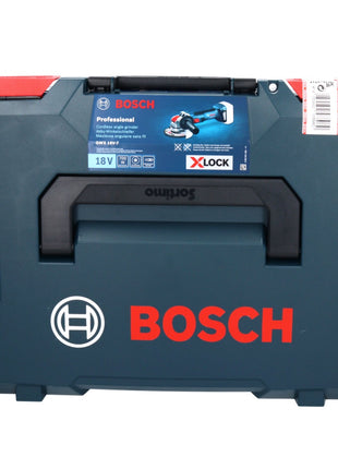 Bosch GWX 18V-7 Professional Akku Winkelschleifer 18 V 125 mm Brushless X-LOCK + 2x Akku 5,0 Ah + Ladegerät + L-Boxx - Toolbrothers