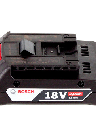 Bosch GEX 18V-125 Ponceuse excentrique professionnelle sur batterie 18 V 125 mm sans balais + 1x batterie 2,0 Ah + 1x kit de ponçage Toolbrothers TURTLE + L-BOXX - sans chargeur