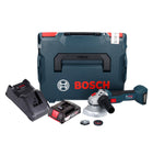 Bosch GWS 18V-10 Professional Meuleuse angulaire sans fil 125mm Brushless 18V + 1x Batterie 2,0 Ah + Chargeur + Coffret