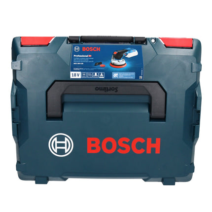 Bosch GEX 18V-125 Professional Ponceuse excentrique sans fil 18 V 125 mm Brushless + 2x batterie 4,0 Ah + chargeur + L-BOXX