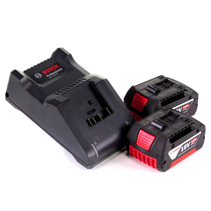 Bosch GWS 18V-10 Professional Meuleuse angulaire sans fil 18 V 125 mm Brushless + 2x batterie 4,0 Ah + chargeur + L-Boxx