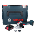 Bosch GWS 18V-10 Professional Akku Winkelschleifer 18 V 125 mm Brushless + 1x ProCORE Akku 4,0 Ah + L-Boxx - ohne Ladegerät