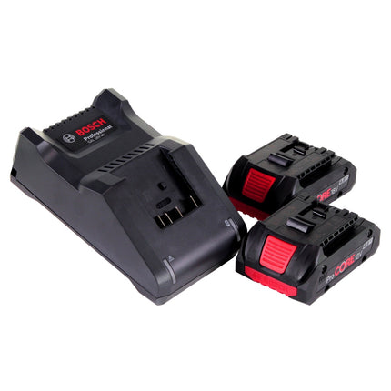 Bosch GEX 18V-125 Professional Ponceuse excentrique sans fil 18 V 125 mm Brushless + 2x batterie ProCORE 4,0 Ah + chargeur + L-BOXX