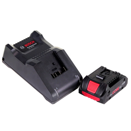 Bosch GWS 18V-10 Professional Meuleuse angulaire sans fil 125mm Brushless 18V + 1x Batterie ProCORE 4,0 Ah + Chargeur + Coffret