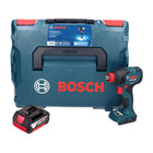 Bosch GDX 18V-210 C Professional Visseuse à chocs sans fil 18 V 210 Nm Brushless + 1x batterie 4,0 Ah + module de connectivité + L-Boxx - sans chargeur