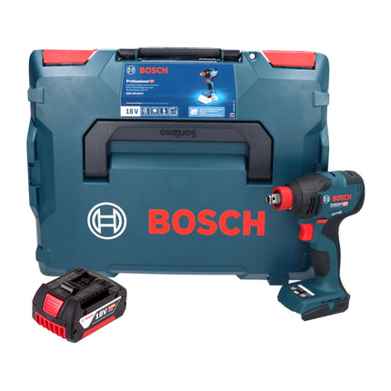 Bosch GDX 18V-210 C Professional Visseuse à chocs sans fil 18 V 210 Nm Brushless + 1x batterie 4,0 Ah + module de connectivité + L-Boxx - sans chargeur