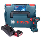 Bosch GDX 18V-210 C Professional Visseuse à chocs sans fil 18 V 210 Nm Brushless + 1x batterie 4,0 Ah + chargeur + module de connectivité + L-Boxx