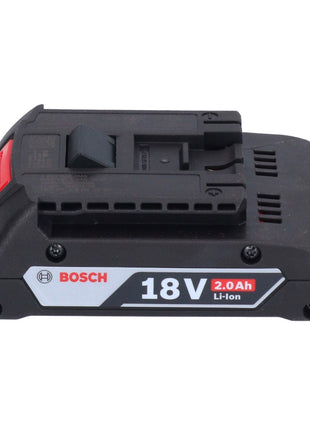 Bosch GWS 18V-15 SC Professional amoladora angular a batería 18 V 125 mm sin escobillas + 1x batería 2,0 Ah + L-BOXX - sin cargador