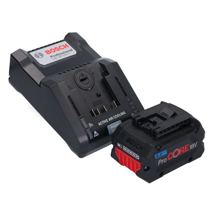 Bosch GWS 18V-15 SC Professional Meuleuse d'angle sans fil 18 V 125 mm brushless + 1x Batterie ProCORE 8,0 Ah + Chargeur + L-BOXX